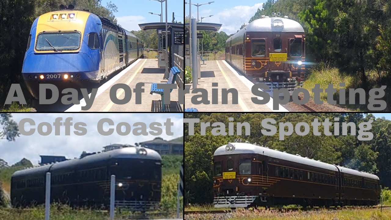 A Day Of Train Spotting | Rainforest Rattler & XPT