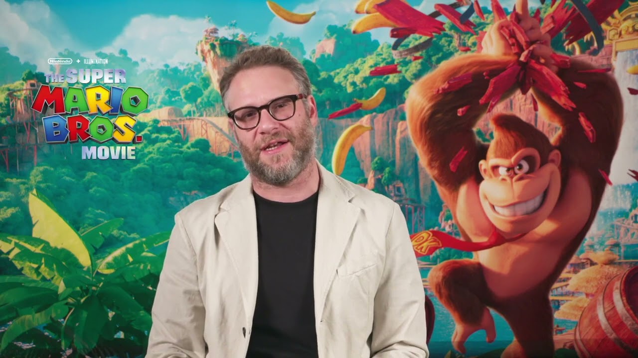 New Mario Bros. Movie Footage Shows Off Seth Rogen As Donkey Kong