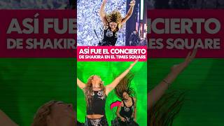 Shakira Paralizó el Times Square en New York #shakira #timessquare #Shakiratimessquare