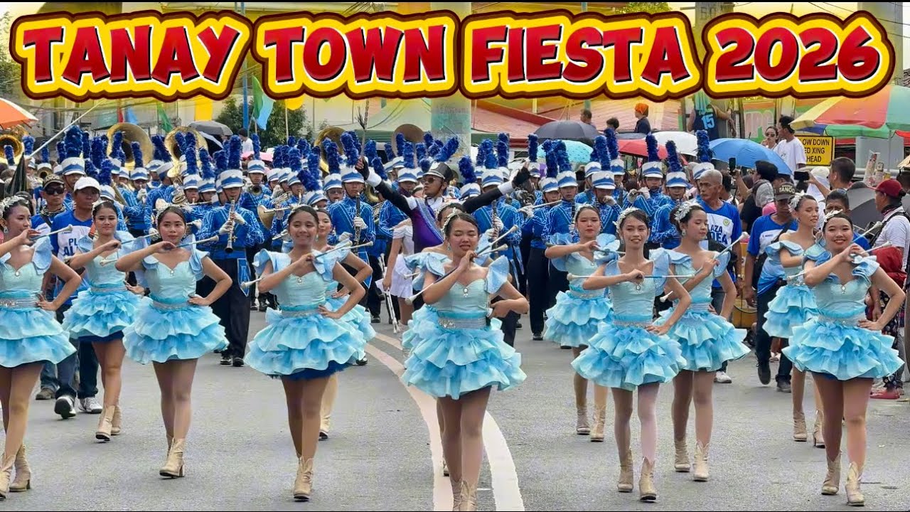 Tanay Town Fiesta 2026 | Marching Band Parade