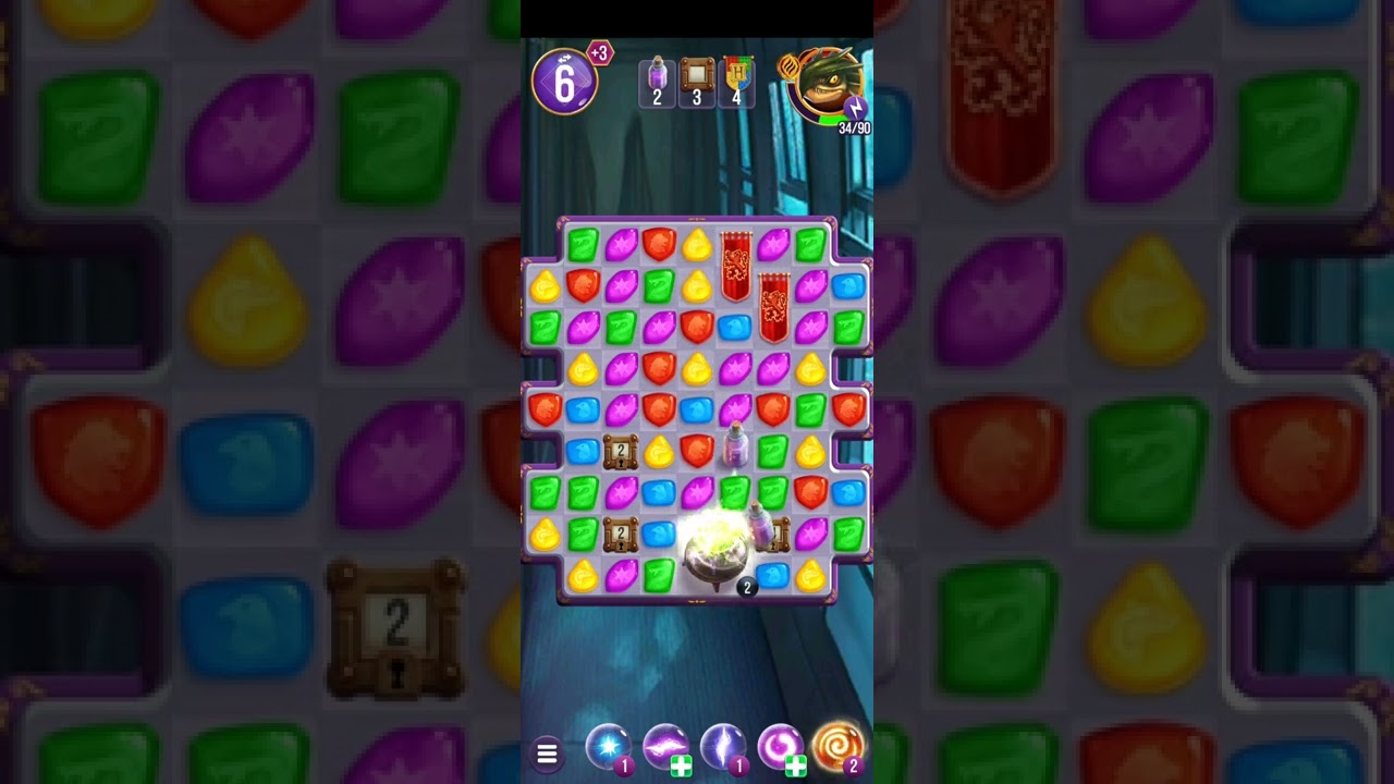Harry Potter: Puzzles & Spells level 2568 no boosters