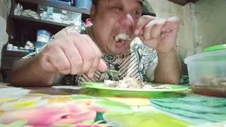 ASMR MUKBANG: ADOBONG MANOK SA MAULANG GABI