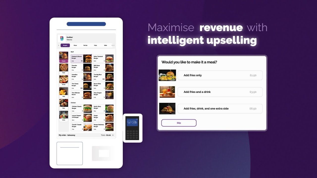 Grafterr’s Self-service kiosk: The future of customer ordering