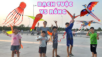 Mẹ Kế Tốt Bụng - Diều Rồng vs Diều Bạch Tuộc - fly the kite [ Trang And Vinh ]