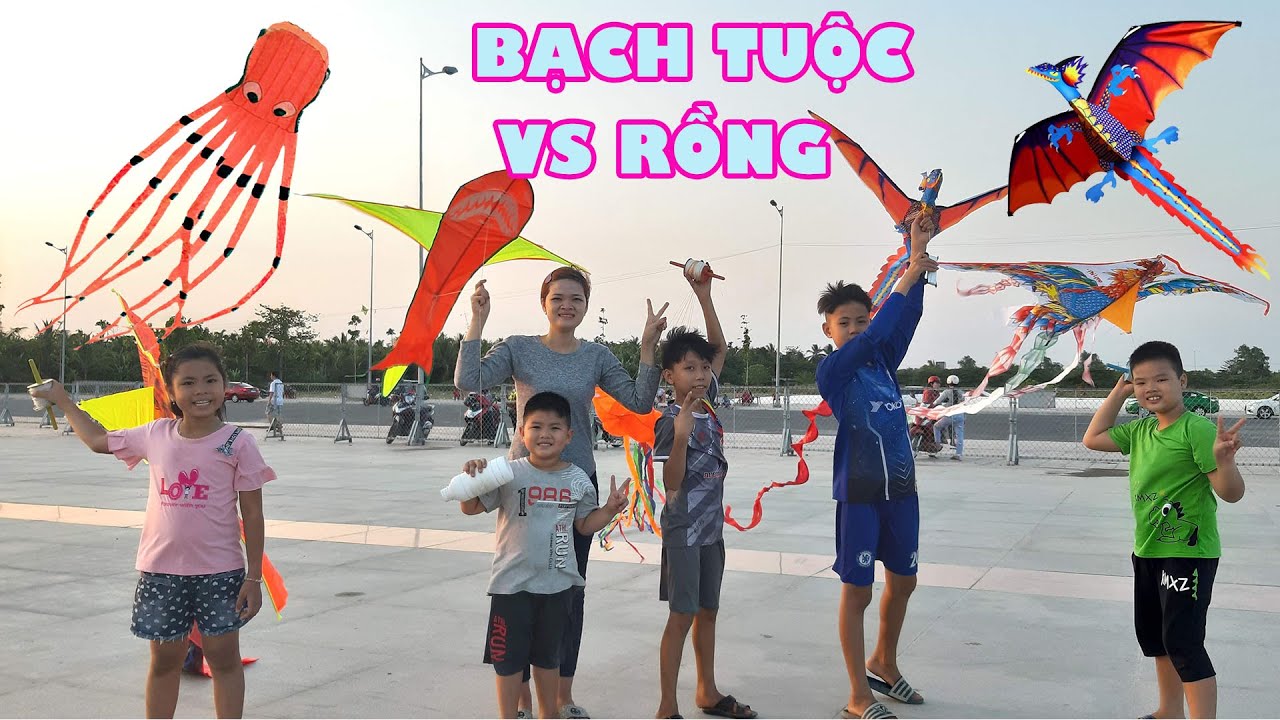 Mẹ Kế Tốt Bụng – Diều Rồng vs Diều Bạch Tuộc – fly the kite [ Trang And Vinh ] update 2023