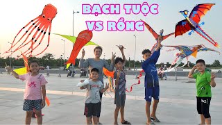 Mẹ Kế Tốt Bụng - Diều Rồng vs Diều Bạch Tuộc - fly the kite [ Trang And Vinh ]
