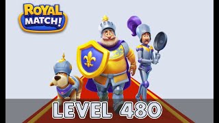 Royal Match Level 480 (No Boosters)