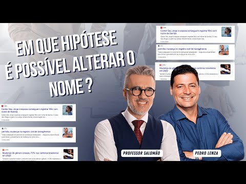 Vídeo: É possível aliterar seu nome?