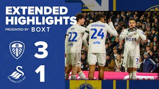 Extended highlights | Leeds United 31 Swansea City | EFL Championship