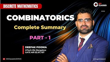Combinatorics - Complete Summary Part 1 | Basic Principles of Counting