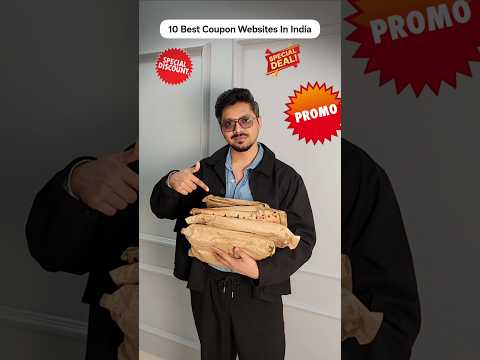 Top 10 Coupon Websites In India 🤩 🛍 #coupon #top10 #shopping #onlineshopping #shoppinghacks #shorts