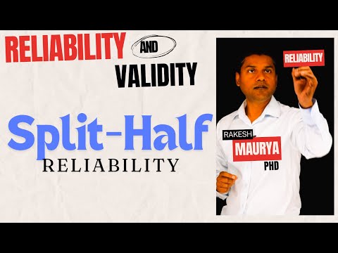 Reliability and Validity
