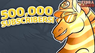 Thank You For 500000 Subscribers