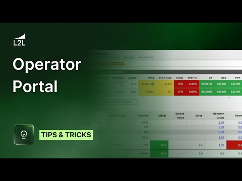 Operators in the Operator Portal - video from Leading2Lean