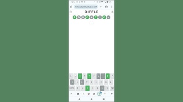 Wordle of unknown length! (Diffle puzzle for 7 June 24) #speedsolving #wordgames #puzzlegame