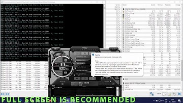 GeForce RTX 2060 ETH Ethereum Mining Hashrate With Overclock