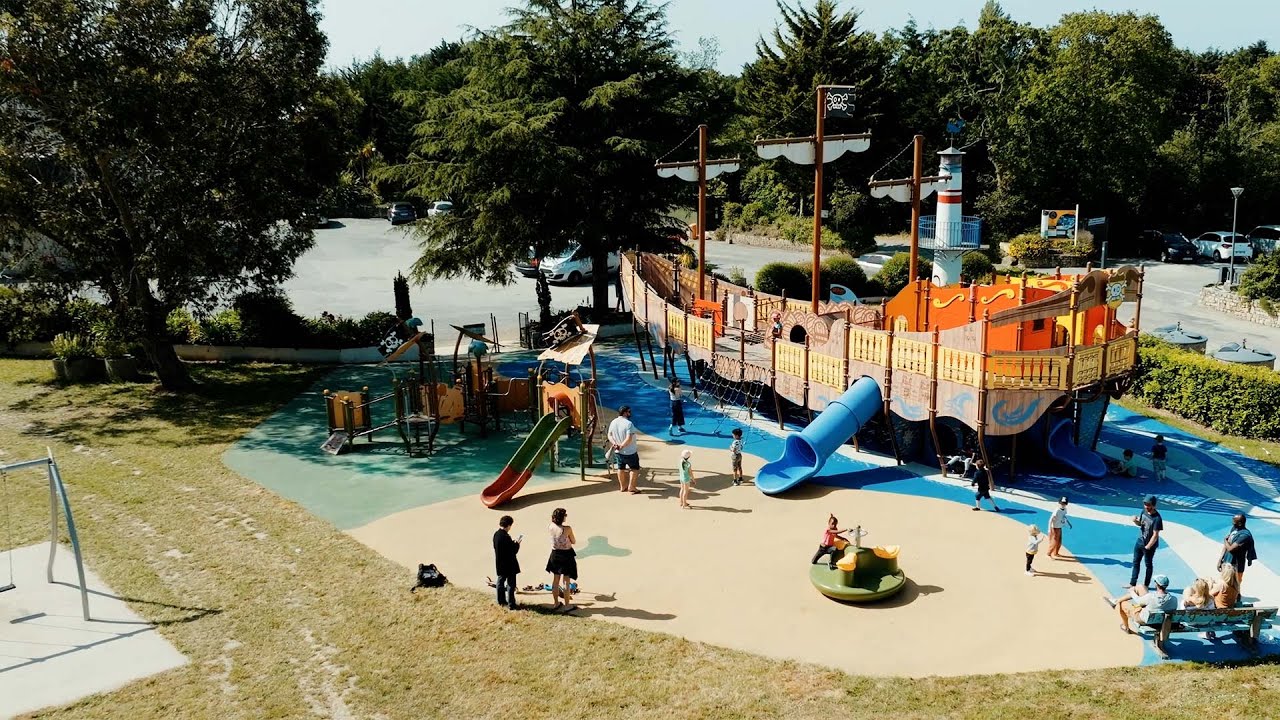 Camping Yelloh! Village L'Atlantique - Aire de jeux - Bretagne