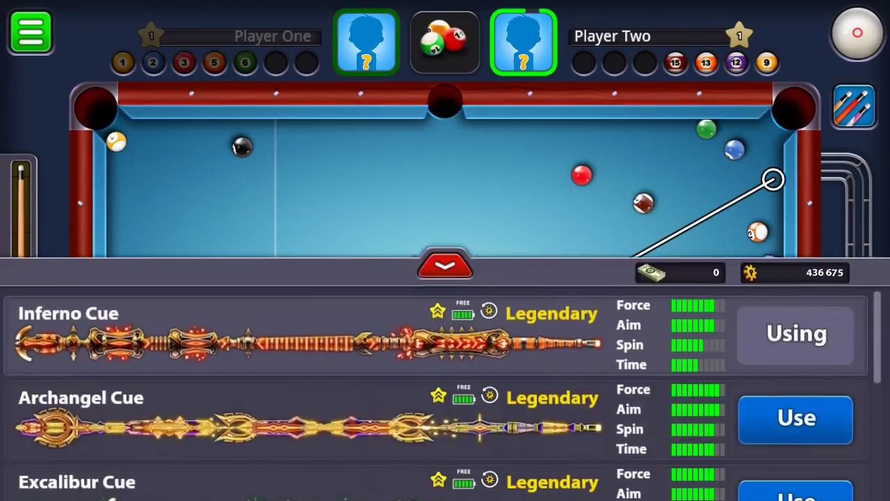 how to get all legendary cues for practice in 8 Ball Pool ...