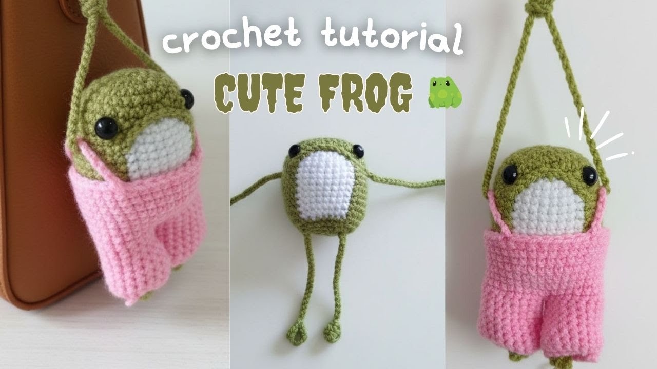 Easy Amigurumi Frog Tutorial | Crochet a Cute Frog Step by Step |Mini's Crochet