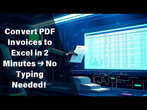 PDF Invoice to