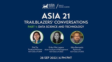 Asia 21 Conversations | Trailblazers in Data Science and Technology