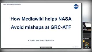 How MediaWiki helps NASA avoid mishaps at GRC ATF