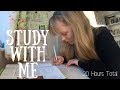 Study With Me Every Night For A Week || Productive / Study Motivation (20 Hours)