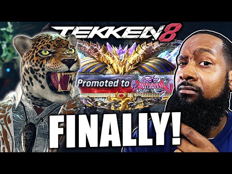 Lil Majin Achieves HIGHEST Rank with KING in Tekken 8! FINALLY!