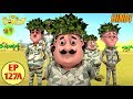 Motu patlu  commando training  cartoon in hindi for kids  funny cartoon