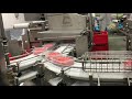 Carsoe portion to pack single to double lane line for mince  automation in food processing