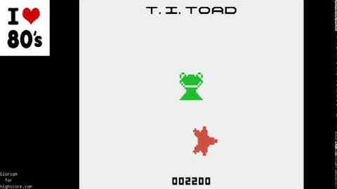 TI Toad (TI 99/4A... Emu) 8.200