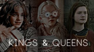 Hermione &amp; Ginny &amp; Luna || Kings &amp; Queens