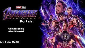 Portals from Avengers Endgame Arrangement | Remake