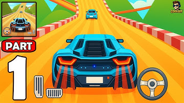 Car Race Gameplay Walkthrough Levels 1 - 9 Epic Race (Android,iOS)