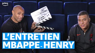La rencontre exclusive entre Thierry Henry et Kylian Mbappé dans Dimanche Soir Football