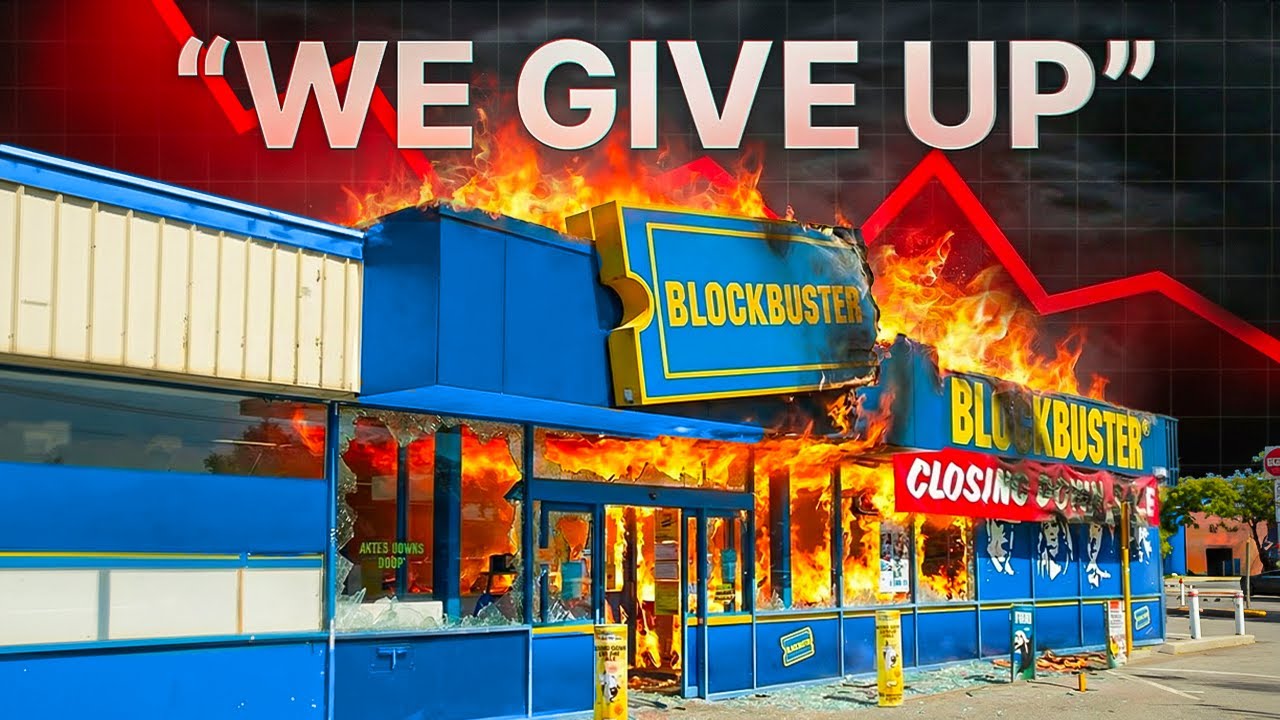 Blockbuster: How Rejecting Netflix Caused a $5B Retail Collapse