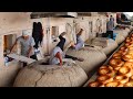 8 tandoor 60 bags of flour per day! Legendary SAMARKAND Bread | Assalom Uzbekistan