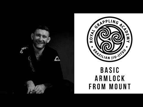 Basic armlock from mount