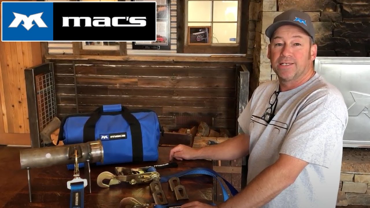 New Product Mac's WeldOn Axle Housing Bracket Mac's Tie Downs YouTube