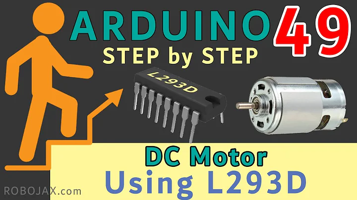 Lesson 49: Introduction to L293D Motor driver and speed control - RJT516