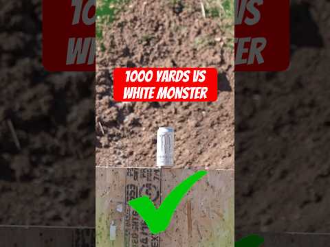 1000 Yard White Monster Challenge - 25 Creedmoor