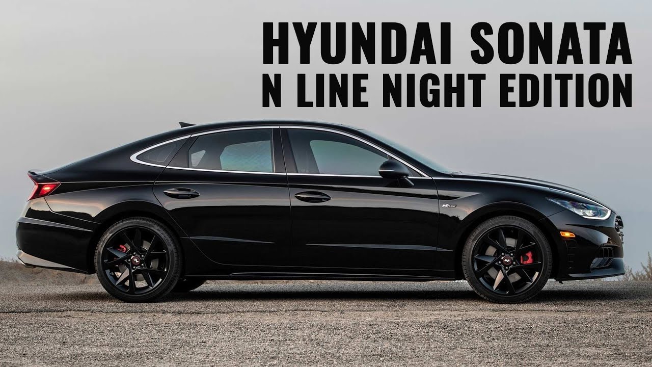 2022 Hyundai Sonata N Line Night Edition Exterior And Interior Images Autobics Youtube
