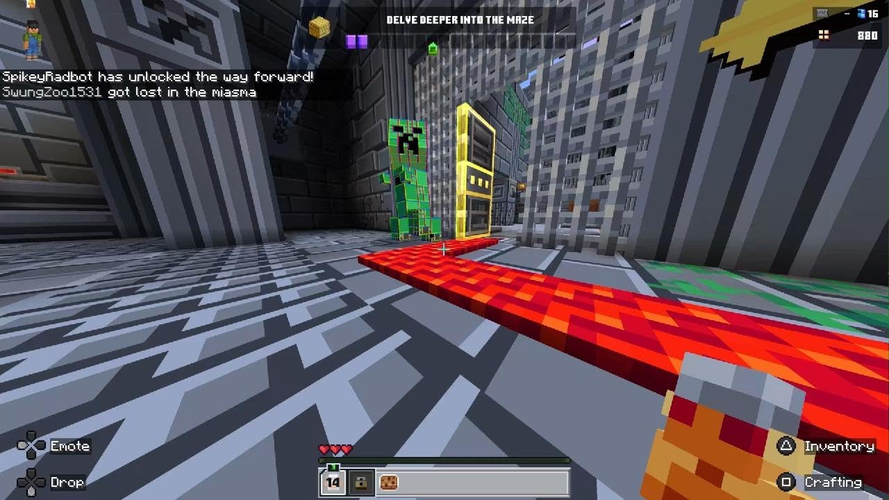 The mobs got my skin (mob maze)
