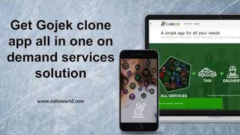 Gojek Clone app: all in one on demand services solution