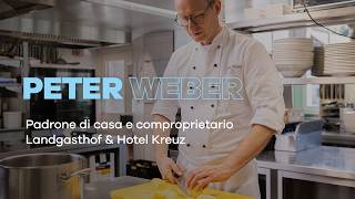 Peter Weber, Padrone di casa e comproprietario Landgasthof &amp; Hotel Kreuz