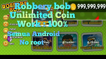 Hack Robbery bob pakai game guardian no root pakai dual space
