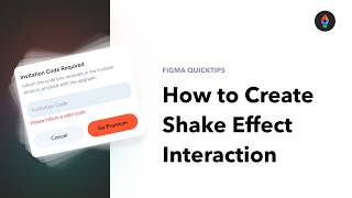 Create a Shake Animation in Figma to Simulate Haptic Feedback (Microinteraction Tutorial)