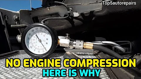 WHY ENGINE COMPRESSION IS LOW CAUSES (SYMPTOMS)