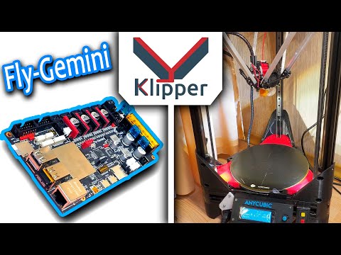 Видео: Прошивка Klipper для 3Д принтера на плате Mellow FlyGemini