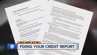 Repairing your credit report